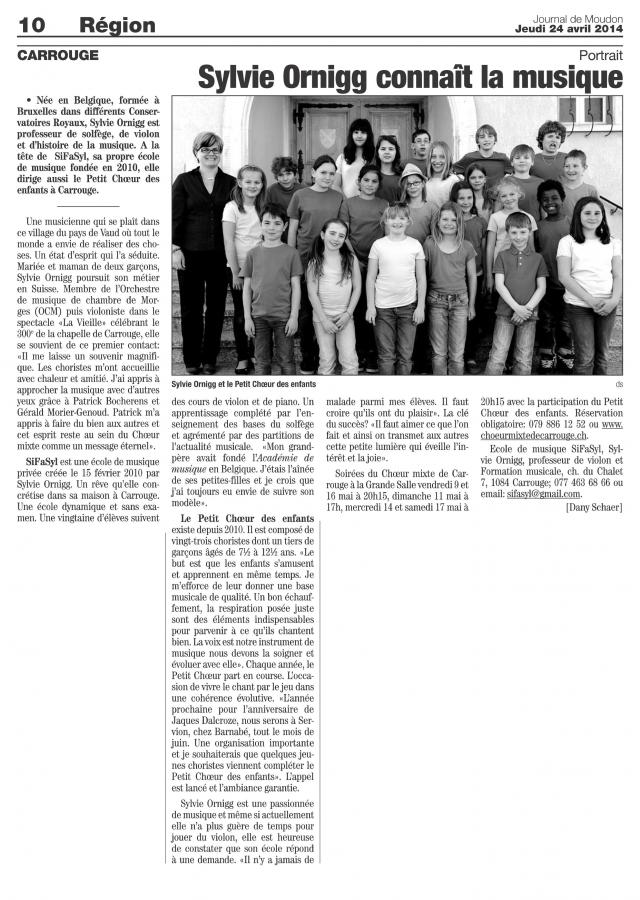 Journal de Moudon